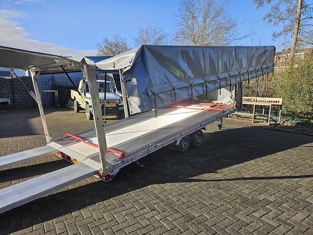 2024 fitzel / eder euro-trans aluminium gesloten autotransporter - afbeelding 27 van  35