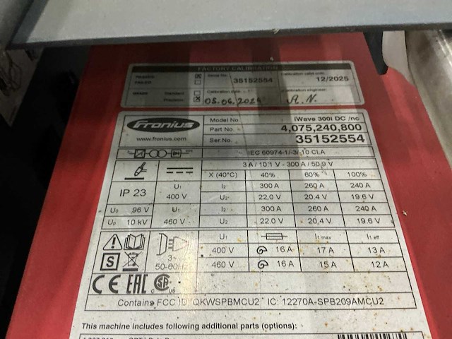 2024 fronius i-wave 300i dc vlst tig-lasmachine - afbeelding 5 van  13
