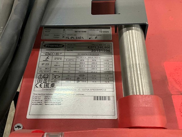 2024 fronius i-wave dc 300i dc tig-lasmachine - afbeelding 5 van  5