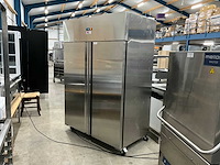 2024 gastro-inox 201.004 dubbeldeurs koelkast - afbeelding 1 van  7