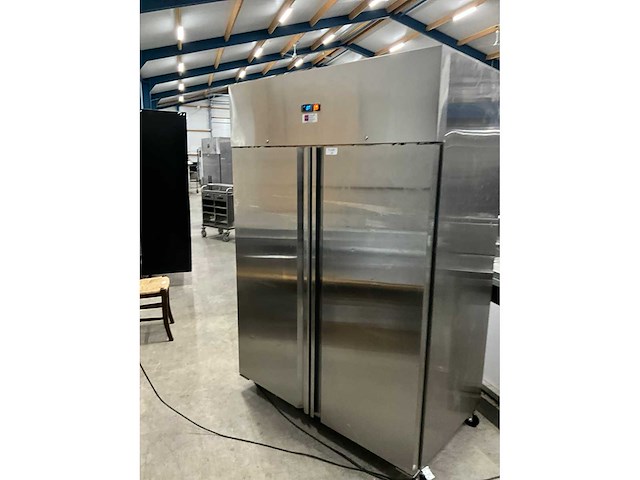 2024 gastro-inox 201.004 dubbeldeurs koelkast - afbeelding 3 van  7