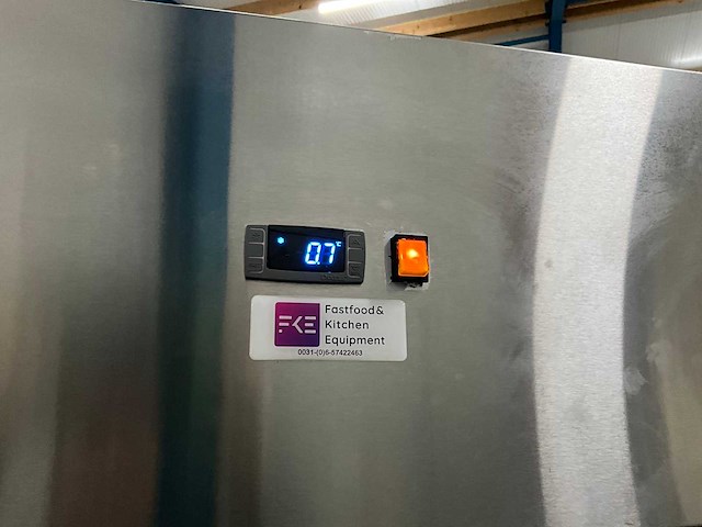 2024 gastro-inox 201.004 dubbeldeurs koelkast - afbeelding 6 van  7