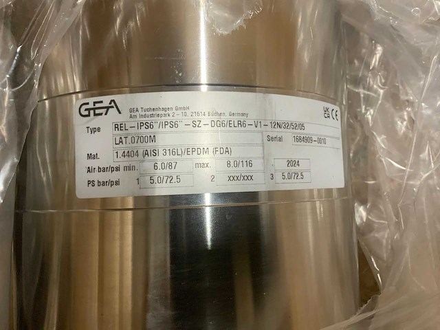 2024 gea hygiënische mixproof-klep - afbeelding 3 van  3