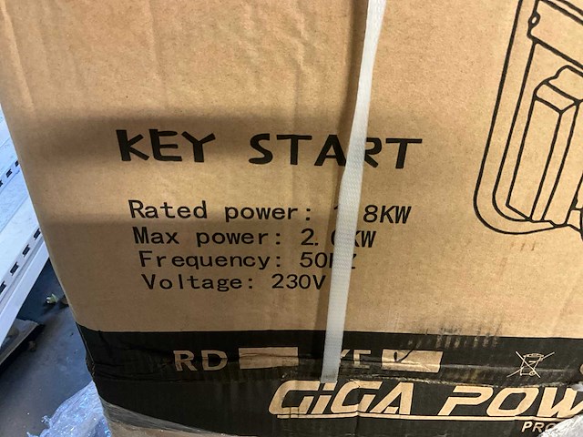 2024 giga power kw8500e stroomgenerator - afbeelding 2 van  3