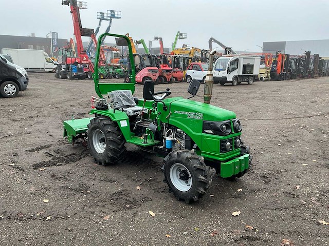 2024 greenstar mk20 minitractor met frees 1100mm ongebruikt - afbeelding 25 van  27