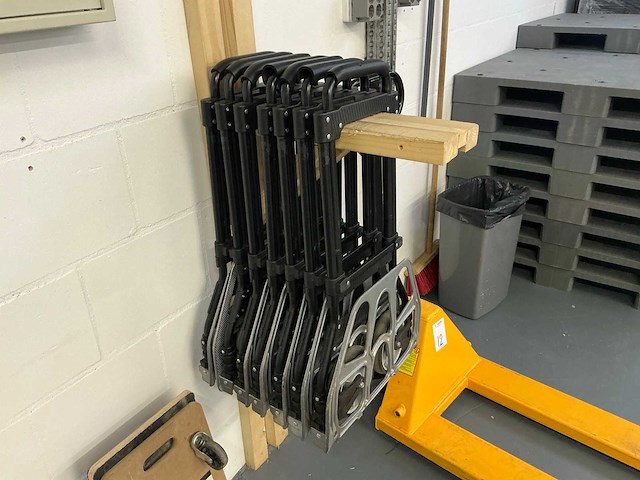 2024 hand hydraulische palletwagen + steekwagen (8x) - afbeelding 3 van  5
