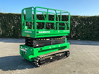 2024 hangcha hs1014tp rups-schaarhoogwerker 13 meter - afbeelding 1 van  9