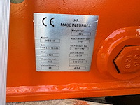 2024 hb680 4.5/6tons trilplaat voor een graafmachine - afbeelding 6 van  6