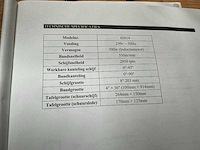 2024 hbm 2614 bandschuurmachine - afbeelding 5 van  5