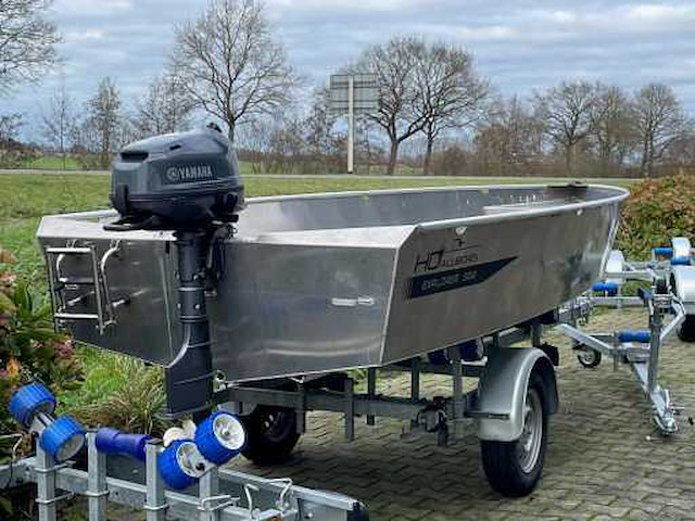 2024 hd aluboats explorer 500 aluminium boot - afbeelding 2 van  2