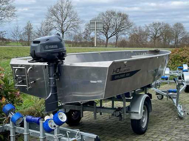 2024 hd aluboats explorer 500 aluminium boot - afbeelding 2 van  2
