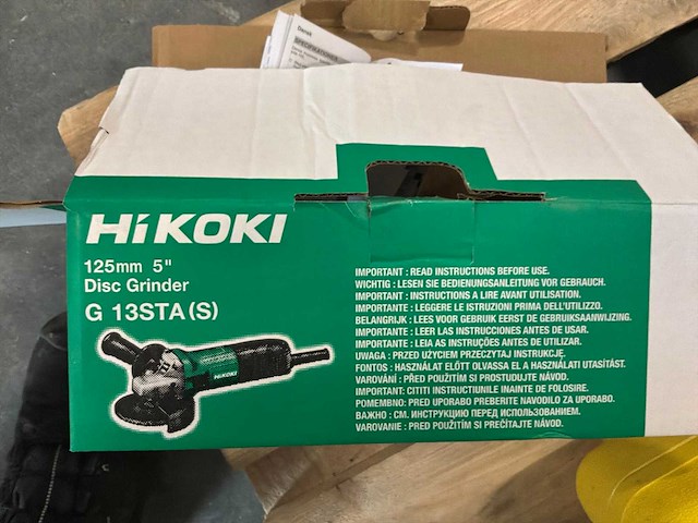2024 hikoki haakse slijpmachine - afbeelding 3 van  4