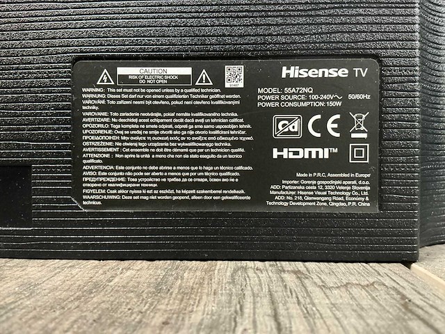 2024 hisense televisie - afbeelding 6 van  9