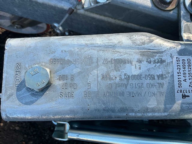 2024 hulco terrax 2 machine transporter - afbeelding 5 van  11