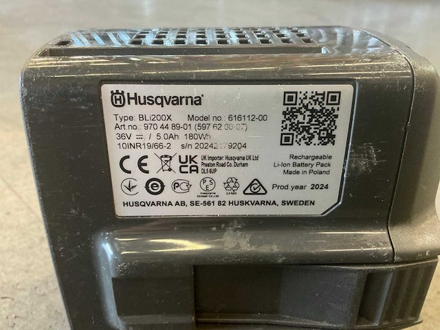 2024 husqvarna bli200x accu - afbeelding 4 van  4