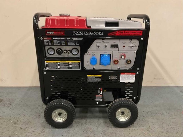 2024 hyperwelding 3 in 1 generator-lasmachine-compressor stroomgenerator - afbeelding 9 van  9