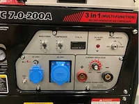 2024 hyperwelding 3 in 1 generator-lasmachine-compressor stroomgenerator - afbeelding 8 van  12