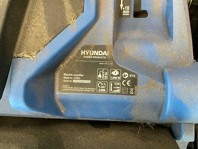 2024 hyundai 57063 verticuteermachine - afbeelding 6 van  6