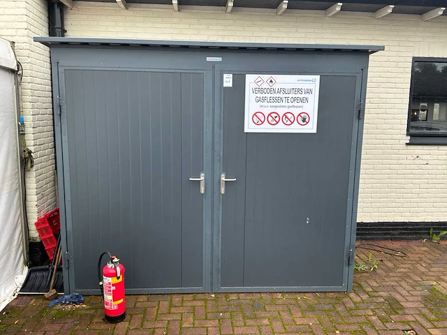 2024 in24vk brandwerende gasopslagcontainer - afbeelding 1 van  5