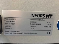 2024 infors ht multitron laboratory incubatieshaker (3x) - afbeelding 9 van  9