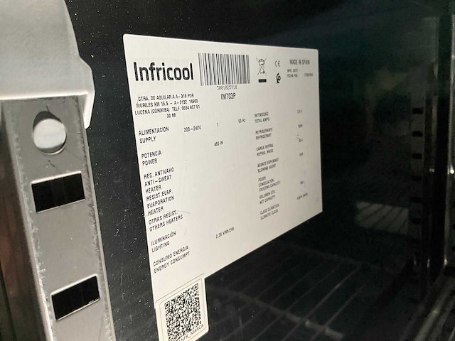2024 infricool im703p koelwerkbank - afbeelding 8 van  8