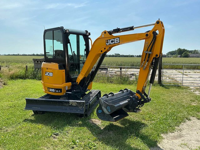 2024 jcb 26c-1 minigraafmachine - afbeelding 2 van  36