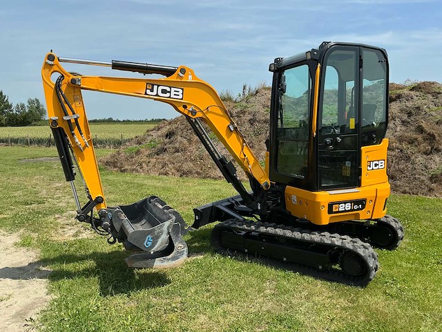 2024 jcb 26c-1 minigraafmachine - afbeelding 20 van  30