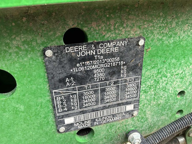 2024 john deere 6120m vierwielaangedreven landbouwtractor - afbeelding 26 van  32