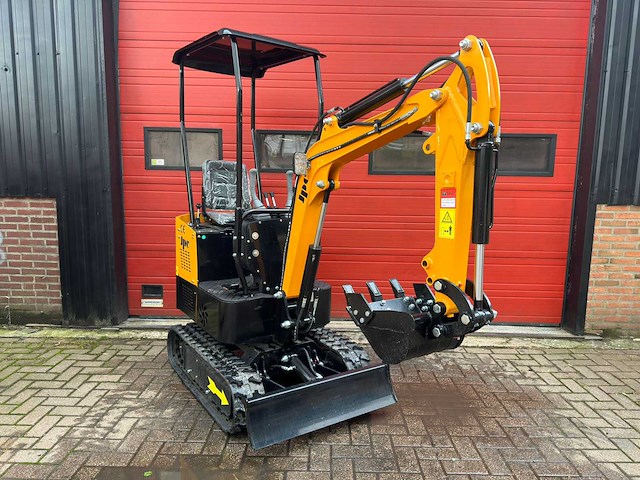 2024 jpc ht12 geel minigraafmachine - afbeelding 6 van  11