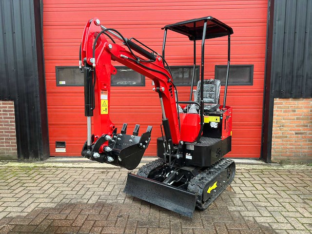 2024 jpc ht12 rood minigraafmachine Kavel nummer: 80 - AlleVeilingen