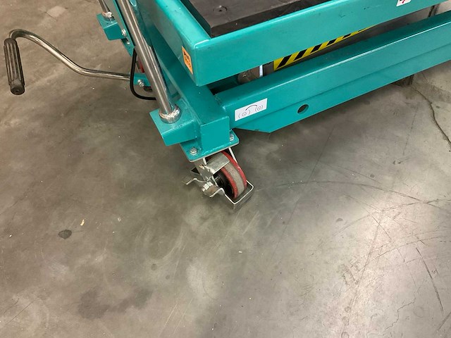 2024 jungheinrich ltt0.7 double scissor hydraulische heftafel - afbeelding 3 van  13