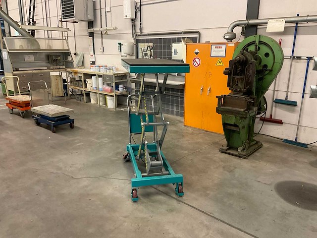 2024 jungheinrich ltt0.7 double scissor hydraulische heftafel - afbeelding 8 van  13