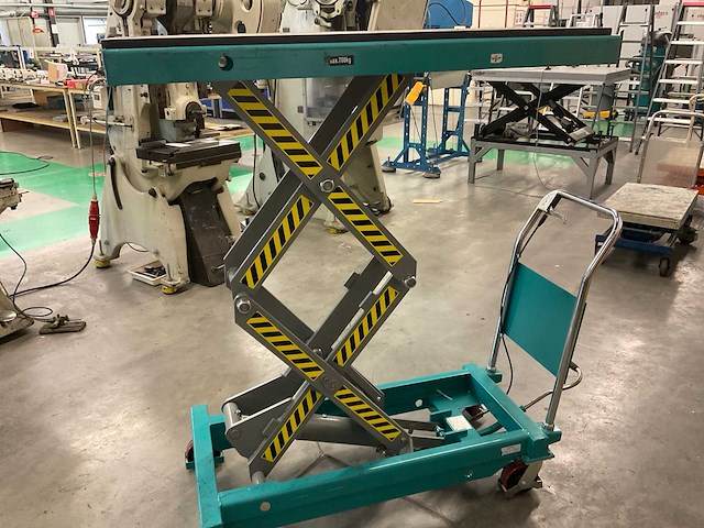 2024 jungheinrich ltt0.7 double scissor hydraulische heftafel - afbeelding 12 van  13