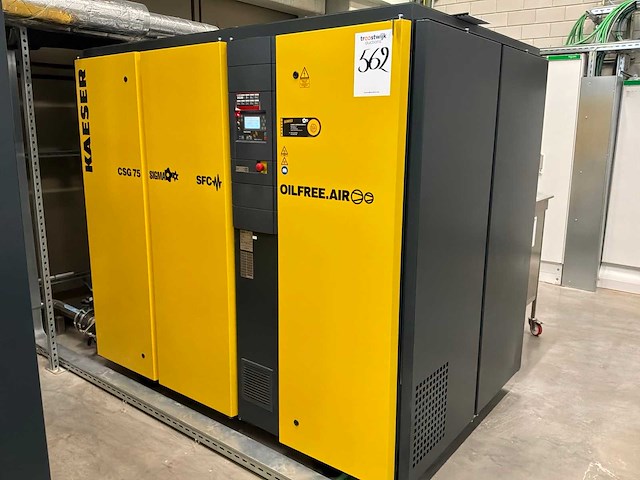 2024 kaeser csg 75 w sfc schroefluchtcompressor - afbeelding 1 van  5