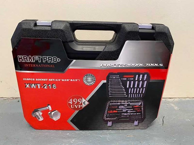 2024 kraft pro+ xwt-216 doppenset - afbeelding 6 van  6