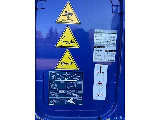 2024 krone sd oplegger - afbeelding 30 van  36