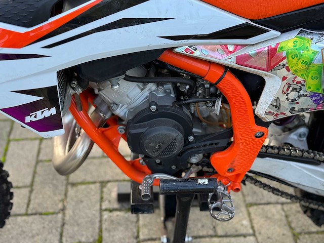2024 ktm sx65 crossmotor - afbeelding 10 van  10