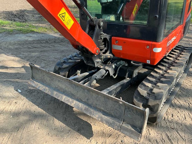 2024 kubota kx019-4 minigraafmachine - afbeelding 21 van  23