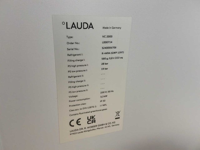 2024 lauda variocool vc 2000 circulatiekoeler - afbeelding 4 van  4