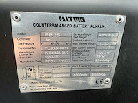 2024 ltmg fb25 vorkheftruck - afbeelding 15 van  22