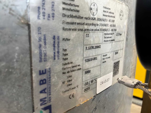 2024 mabe buffer tank - afbeelding 4 van  5