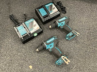 2024 makita ddf482 boormachine (2x) - afbeelding 1 van  8