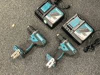 2024 makita ddf482 boormachine (2x) - afbeelding 2 van  8