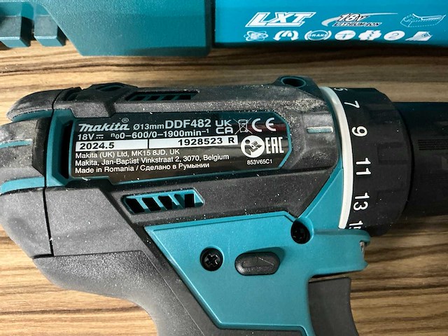 2024 makita ddf482 en dtd153 boormachine en slagschroefmachine - afbeelding 4 van  5