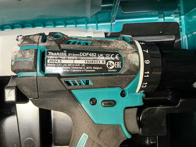 2024 makita ddf482/dtd153 boorschroefmachine set - afbeelding 3 van  4