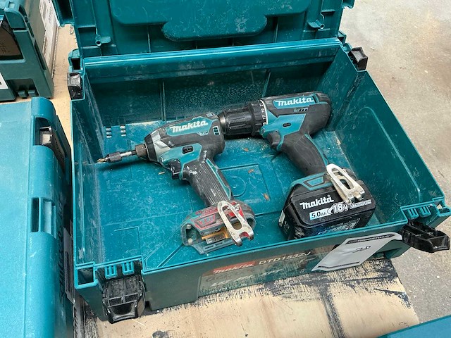 2024 makita ddf482/dtd153 boorschroefmachine set - afbeelding 1 van  4