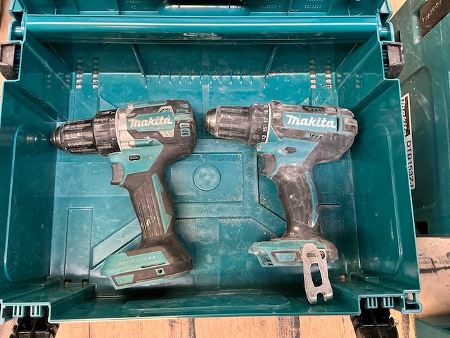 2024 makita ddf484/ ddf484 boormachine (2x) - afbeelding 2 van  3