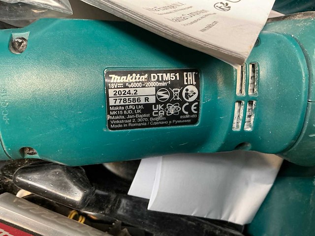 2024 makita dtm51 multi-tool - afbeelding 3 van  4