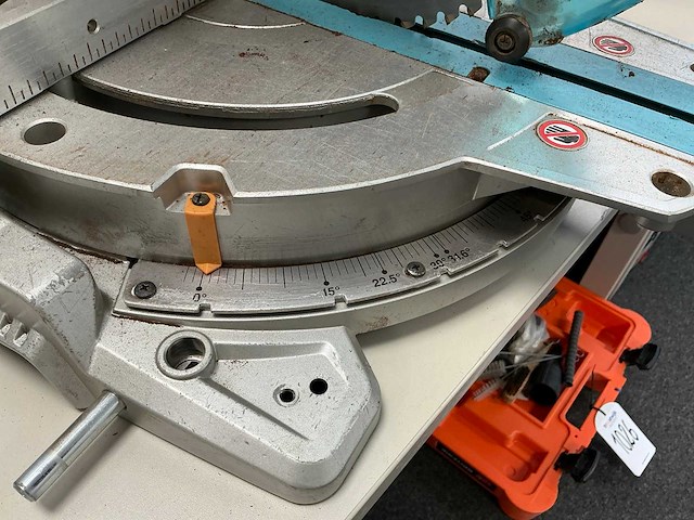 2024 makita ls1219l afkortcirkelzaagmachine - afbeelding 9 van  10