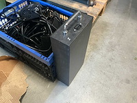 2024 mangosteen m1 l1e-b elektrische snorscooter groen, rood en zwart (8x) - afbeelding 3 van  11